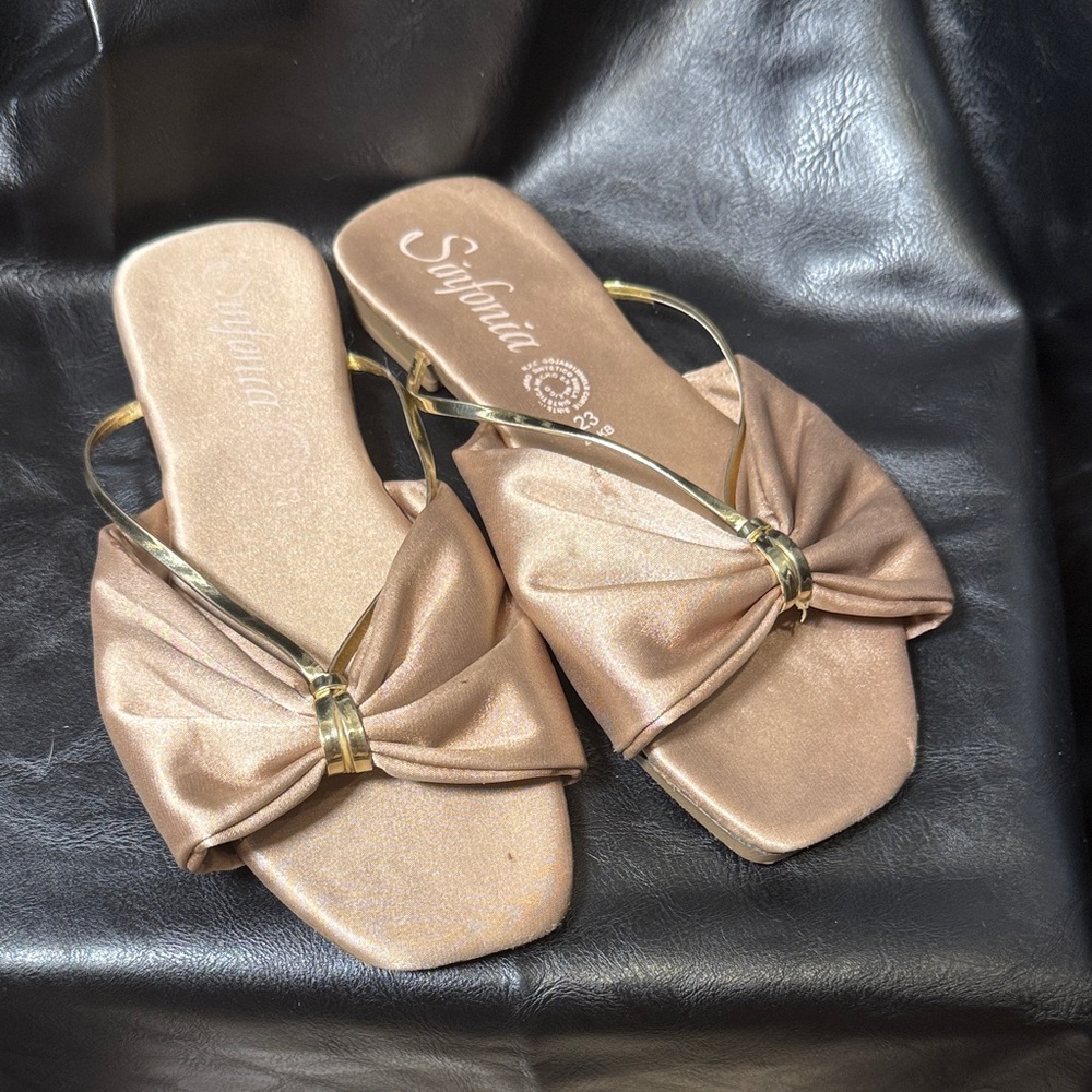 Gold Women's Sandals